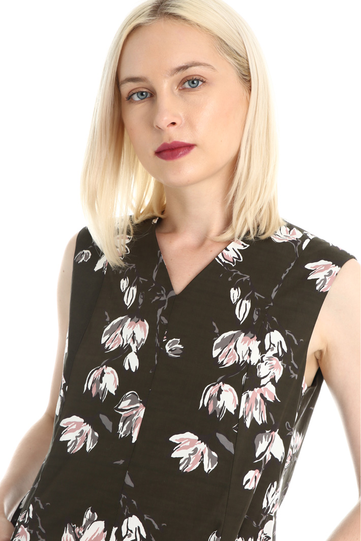 Sleeveless cotton dress Intrend Sleeveless cotton dress Intrend