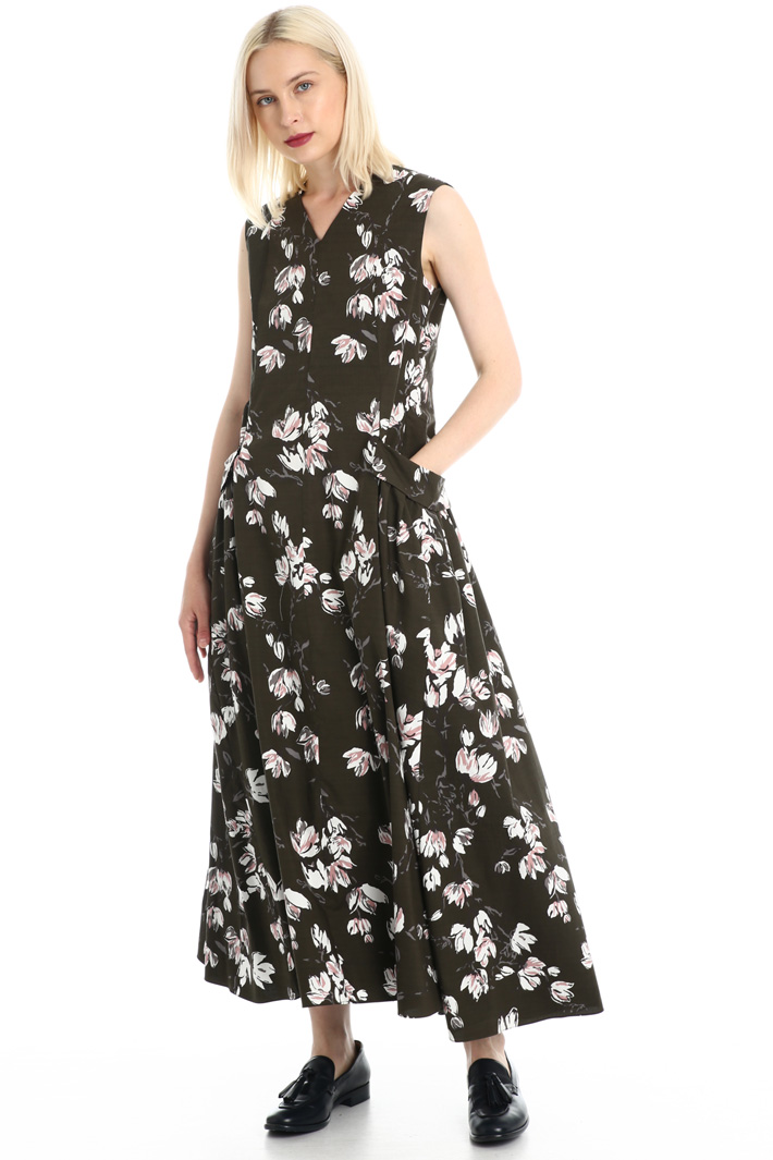 Sleeveless cotton dress Intrend Sleeveless cotton dress Intrend