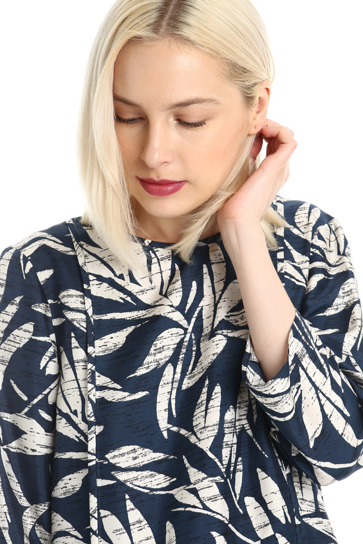 Fluid silk twill dress Intrend Fluid silk twill dress Intrend