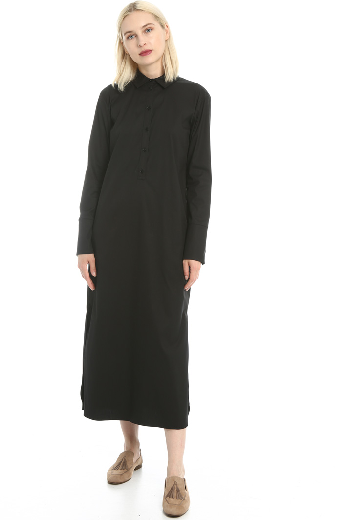 Cotton poplin dress Intrend Cotton poplin dress Intrend