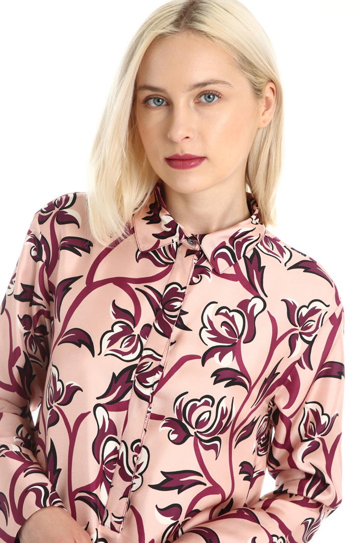 Printed silk dress Intrend Printed silk dress Intrend
