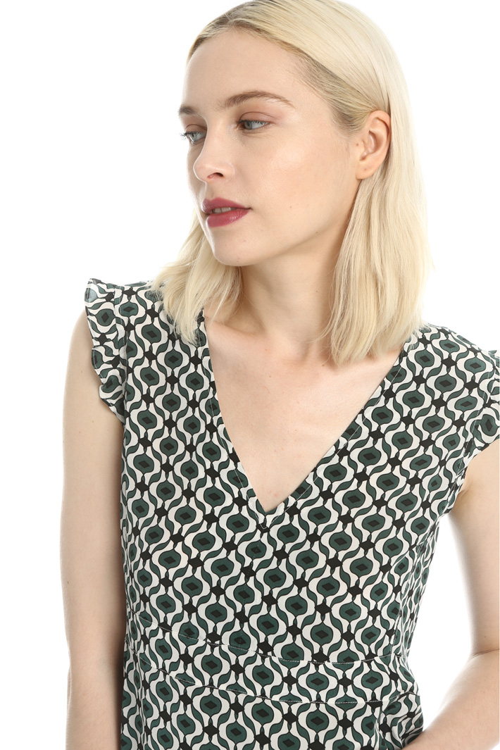 Silk crepe dress Intrend Silk crepe dress Intrend