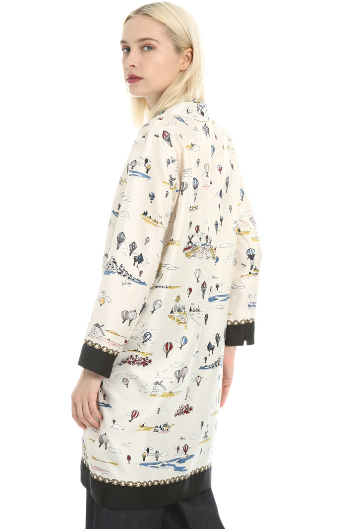 Silk twill tunic Intrend Silk twill tunic Intrend