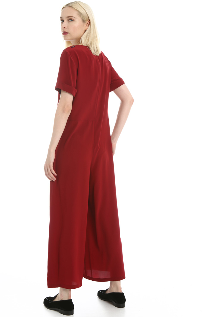 Silk crepe de chine jumpsuit Intrend Silk crepe de chine jumpsuit Intrend