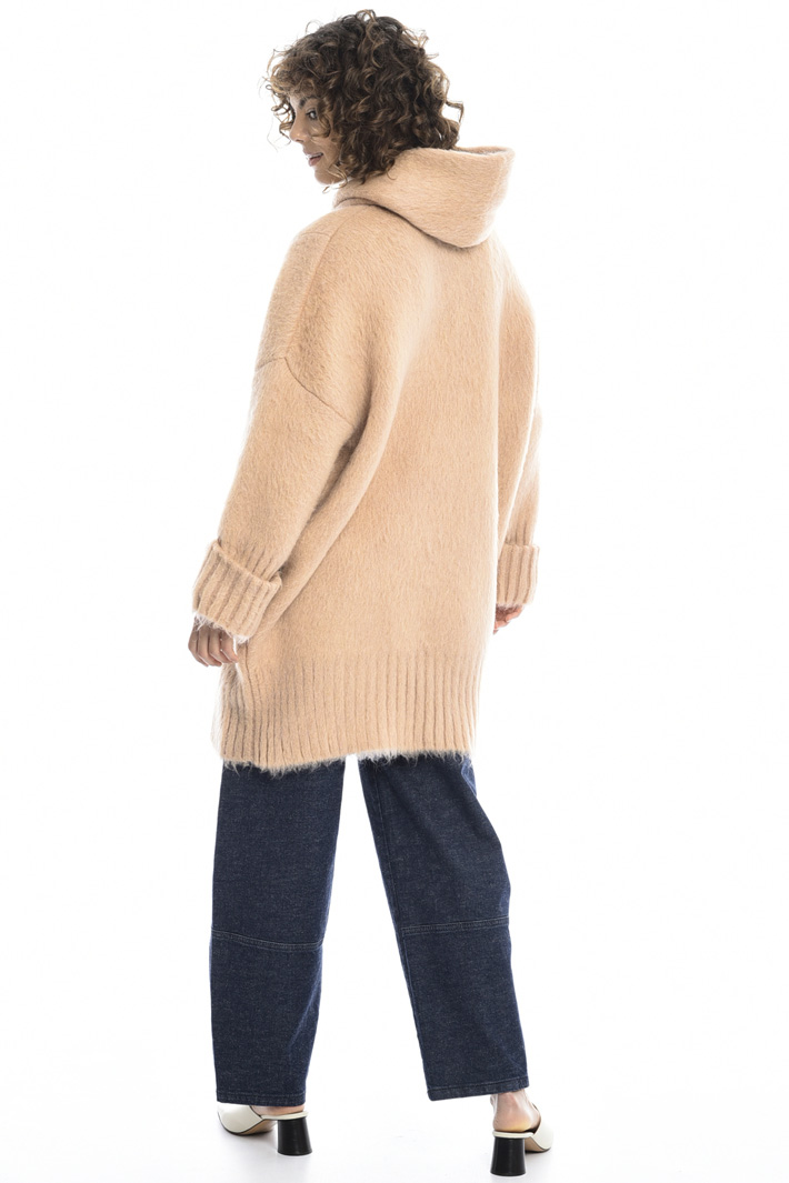Capospalla in mohair e lana Capospalla in mohair e lana