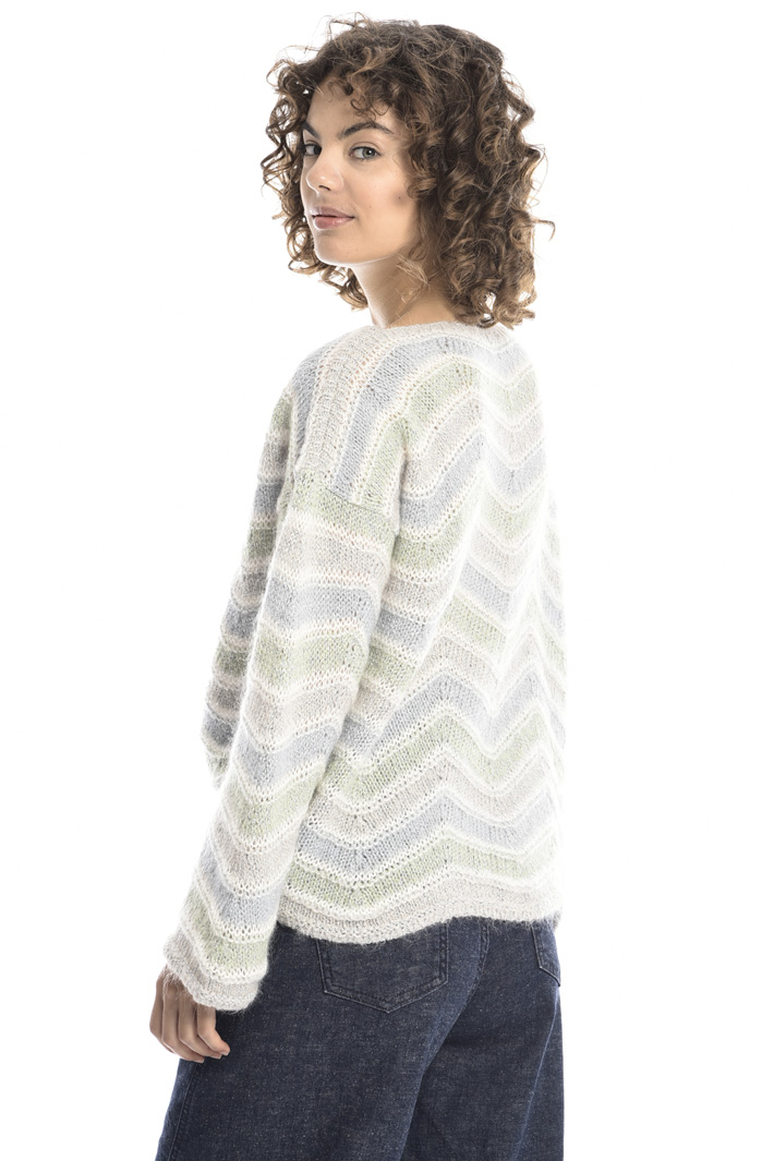 Chevron sweater in mohair Intrend Chevron sweater in mohair Intrend