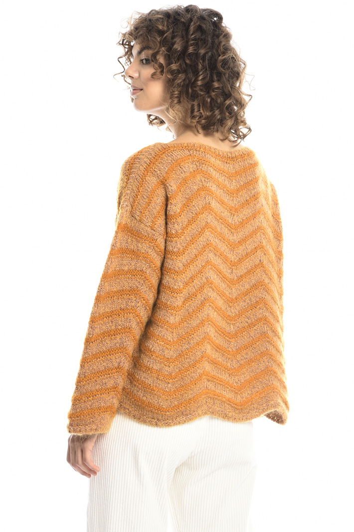 Chevron sweater in mohair Intrend Chevron sweater in mohair Intrend