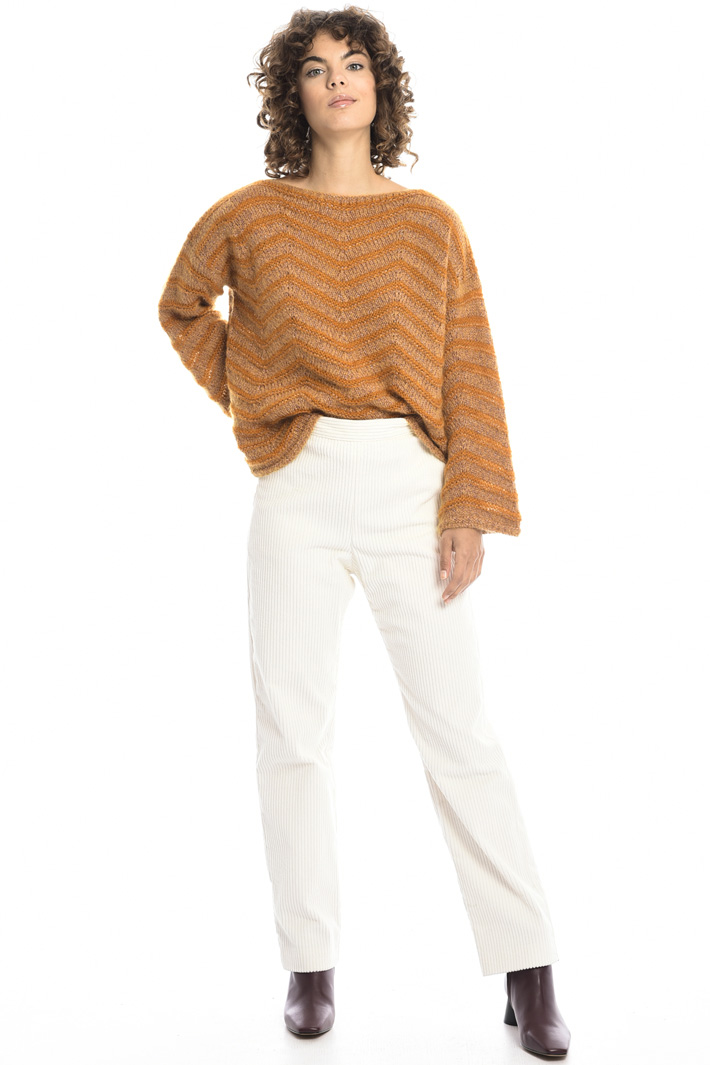 Chevron sweater in mohair Intrend Chevron sweater in mohair Intrend