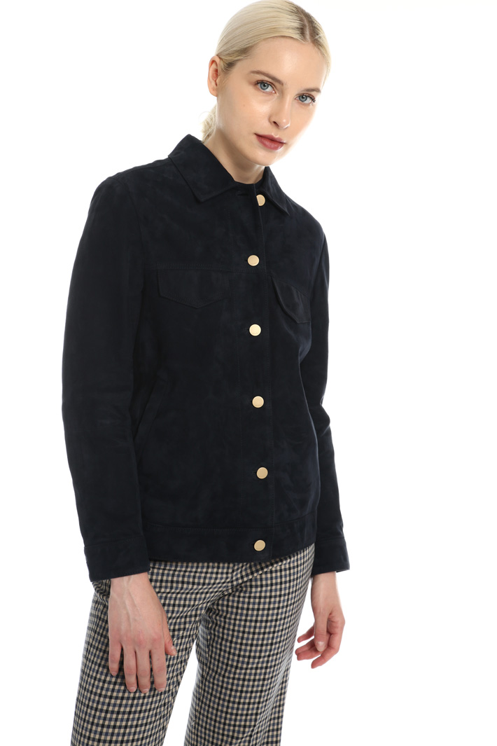 Suede leather jacket Intrend Suede leather jacket Intrend