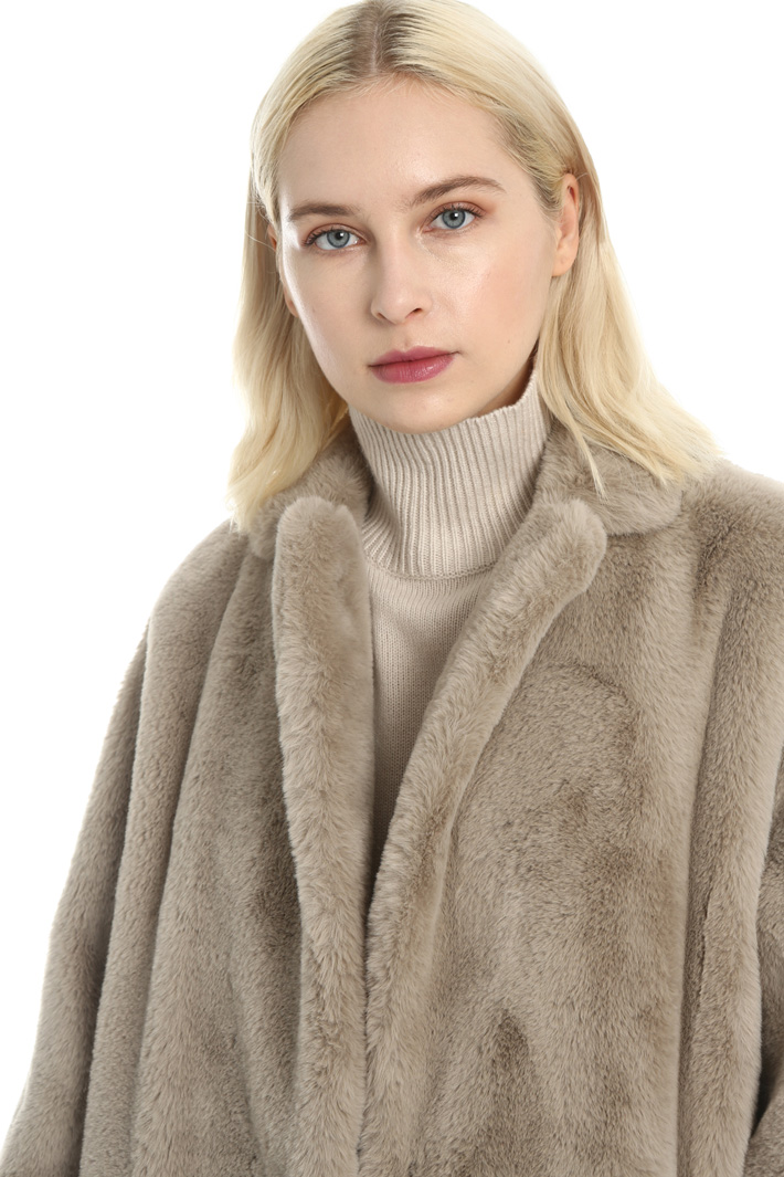 Plush overcoat Intrend Plush overcoat Intrend