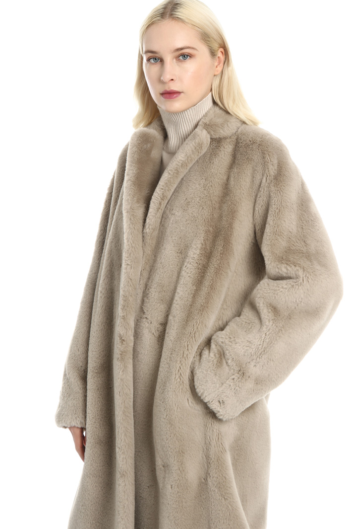 Plush overcoat Intrend Plush overcoat Intrend