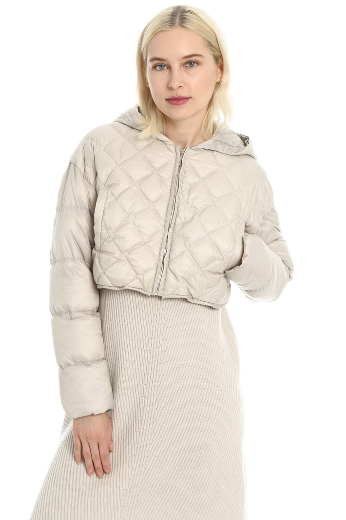 Hooded down jacket Intrend Hooded down jacket Intrend