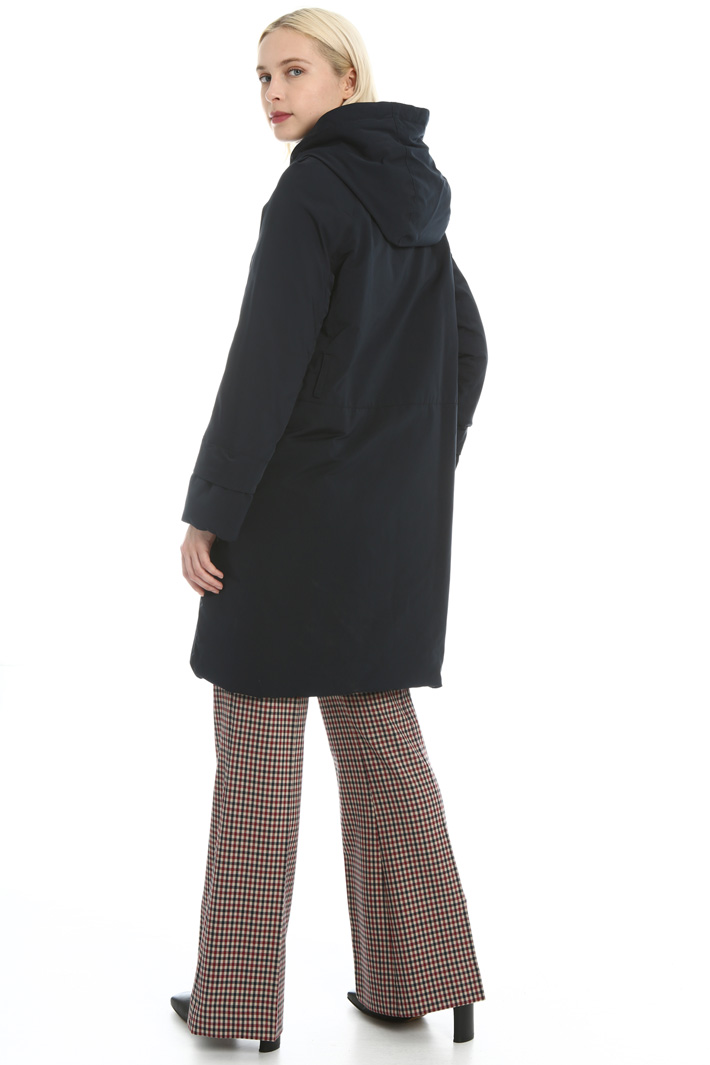Reversible faille down coat Intrend Reversible faille down coat Intrend