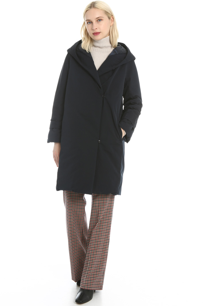 Reversible faille down coat Intrend Reversible faille down coat Intrend