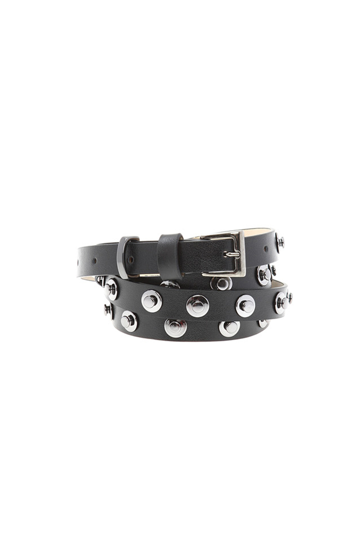 Thin leather belt Intrend Thin leather belt Intrend
