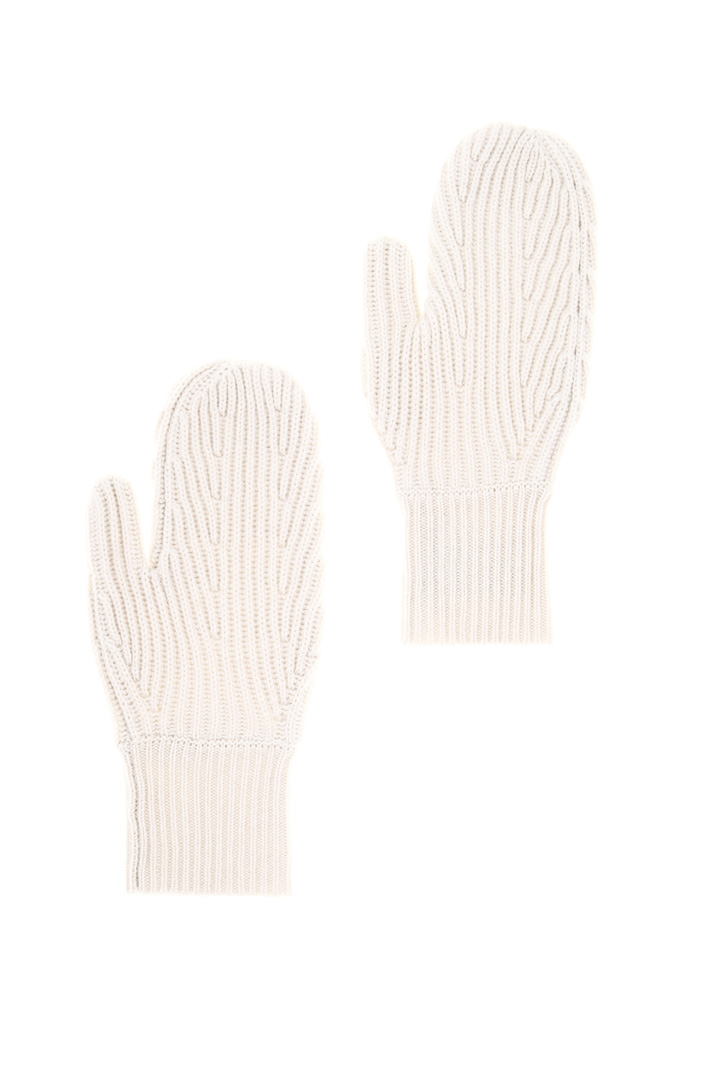 Knit wool mittens Intrend Knit wool mittens Intrend