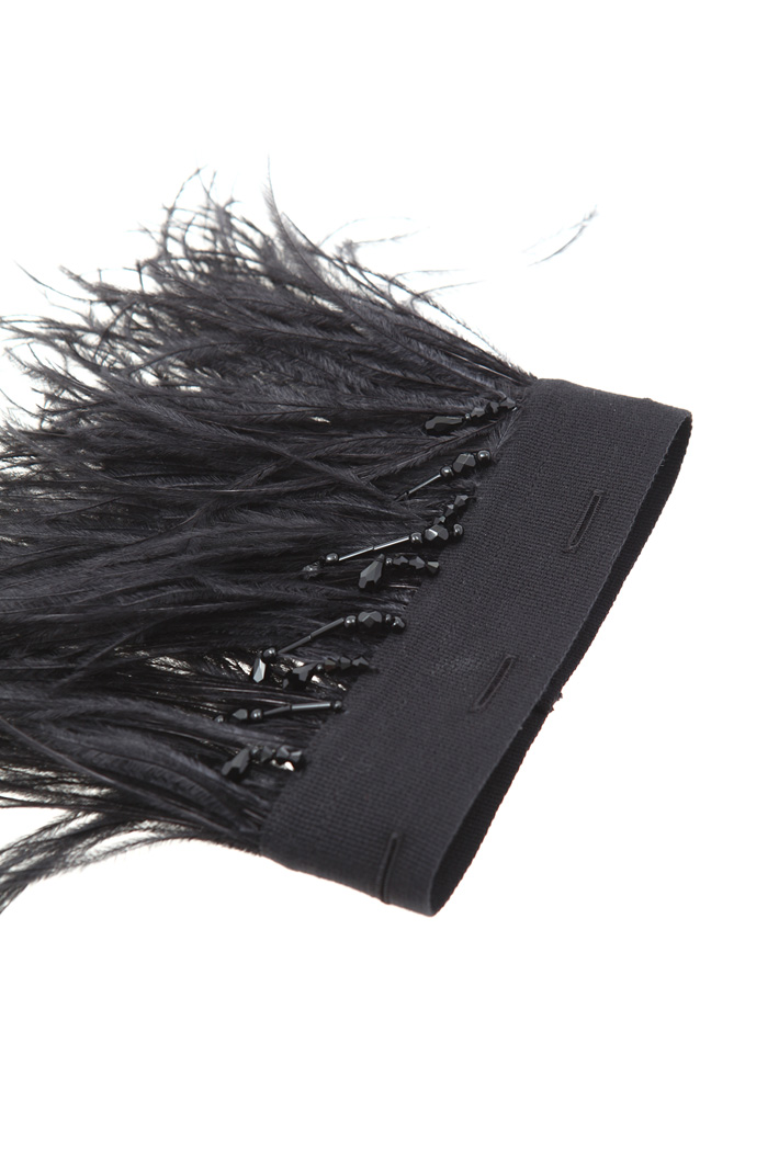 Ostrich feather cuff Intrend Ostrich feather cuff Intrend