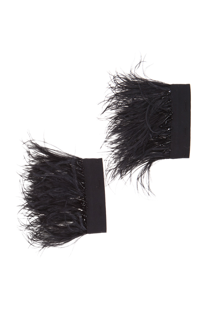 Ostrich feather cuff Intrend Ostrich feather cuff Intrend