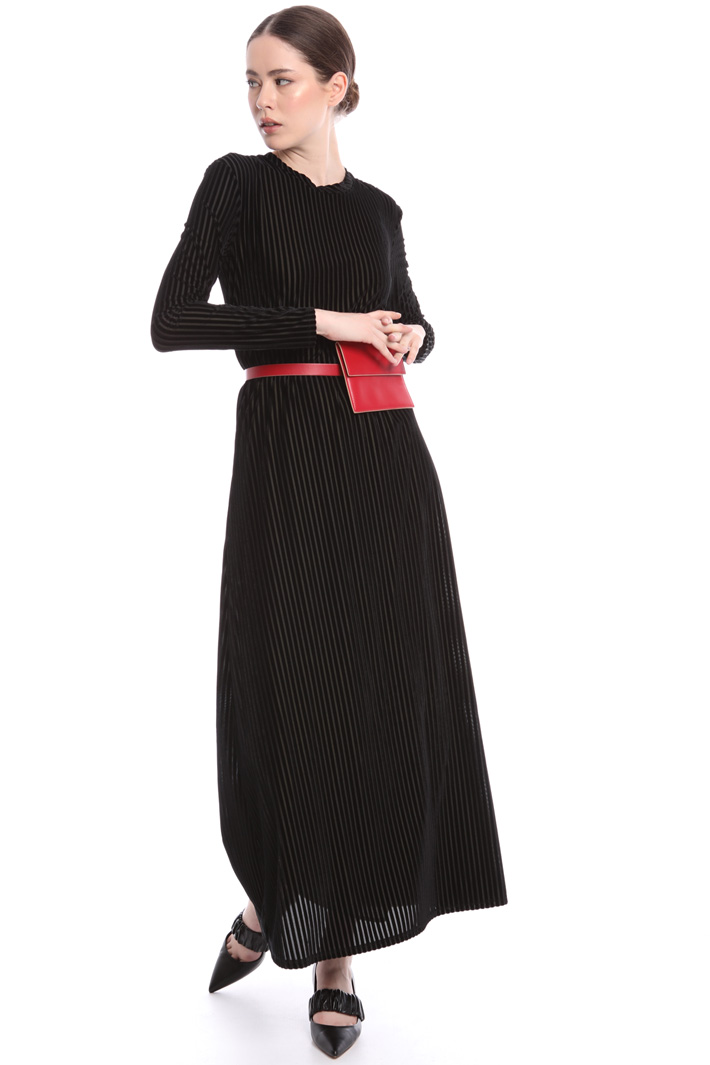 Maxi dress in devoré velvet Intrend Maxi dress in devoré velvet Intrend