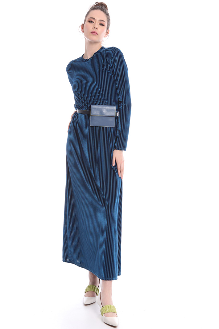 Maxi dress in devoré velvet Intrend Maxi dress in devoré velvet Intrend