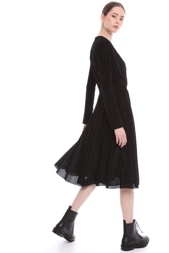 Princess line velvet dress Intrend Princess line velvet dress Intrend