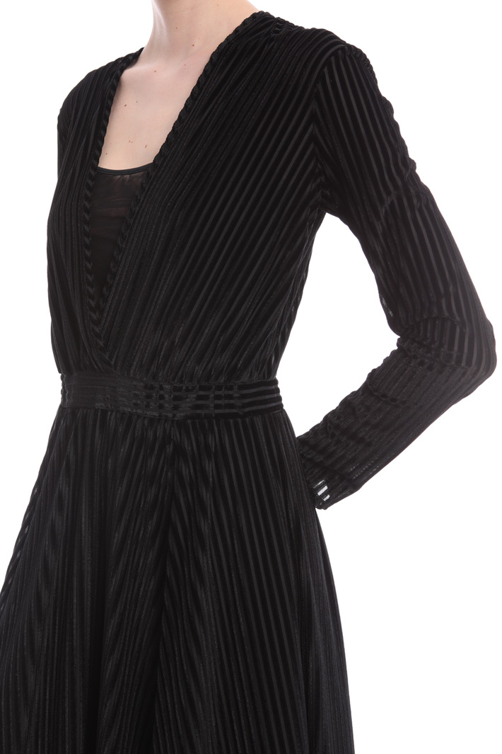Princess line velvet dress Intrend Princess line velvet dress Intrend