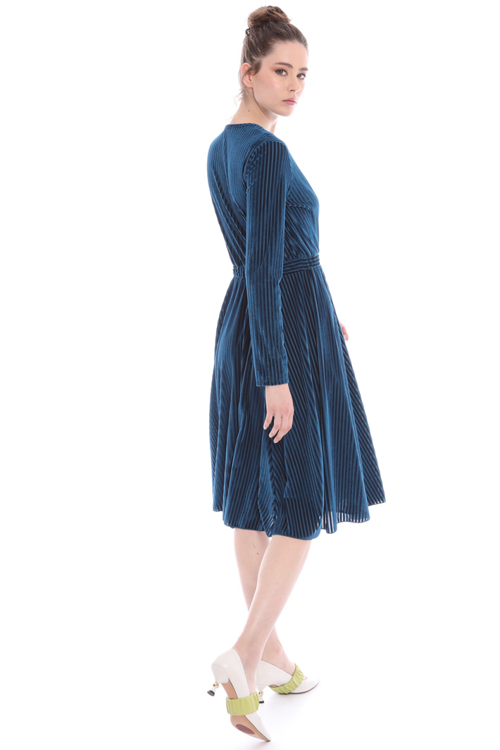 Princess line velvet dress Intrend Princess line velvet dress Intrend