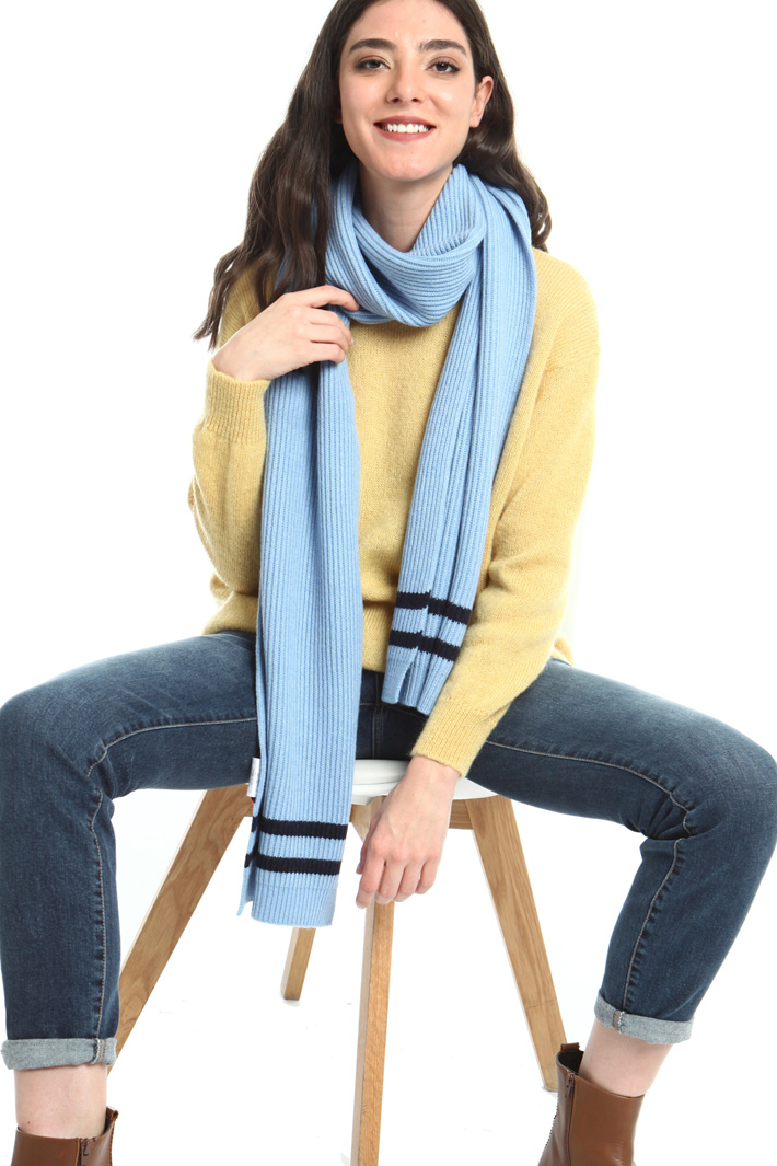 Cashmere blend scarf Intrend Cashmere blend scarf Intrend