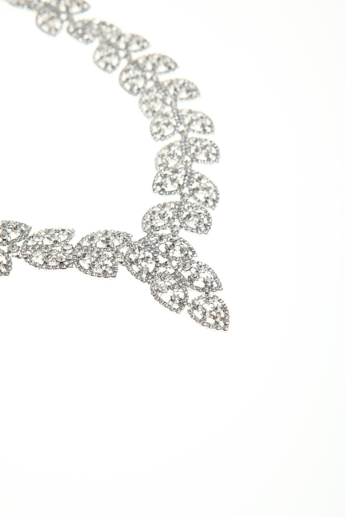 Rhinestone necklace Intrend Rhinestone necklace Intrend