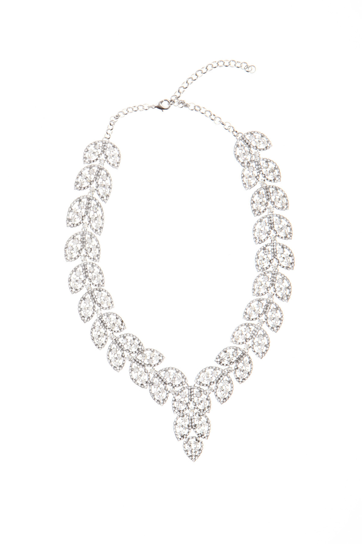 Rhinestone necklace Intrend Rhinestone necklace Intrend
