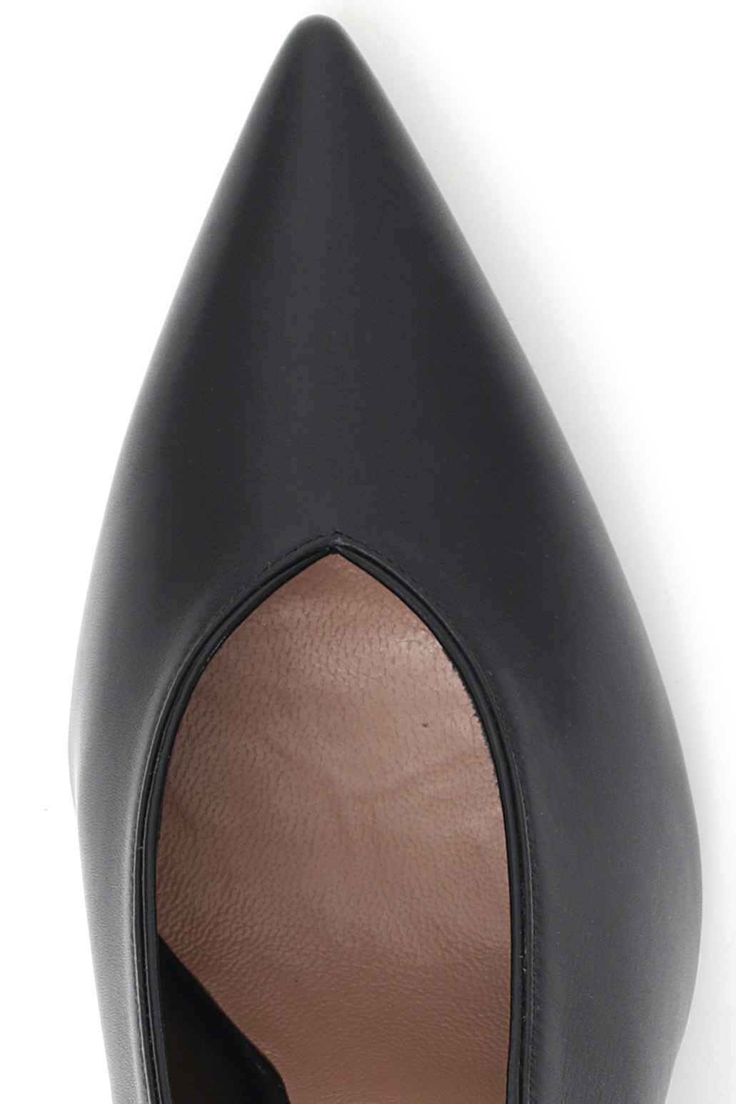 Décolleté con tacco clessidra, nero - Intrend