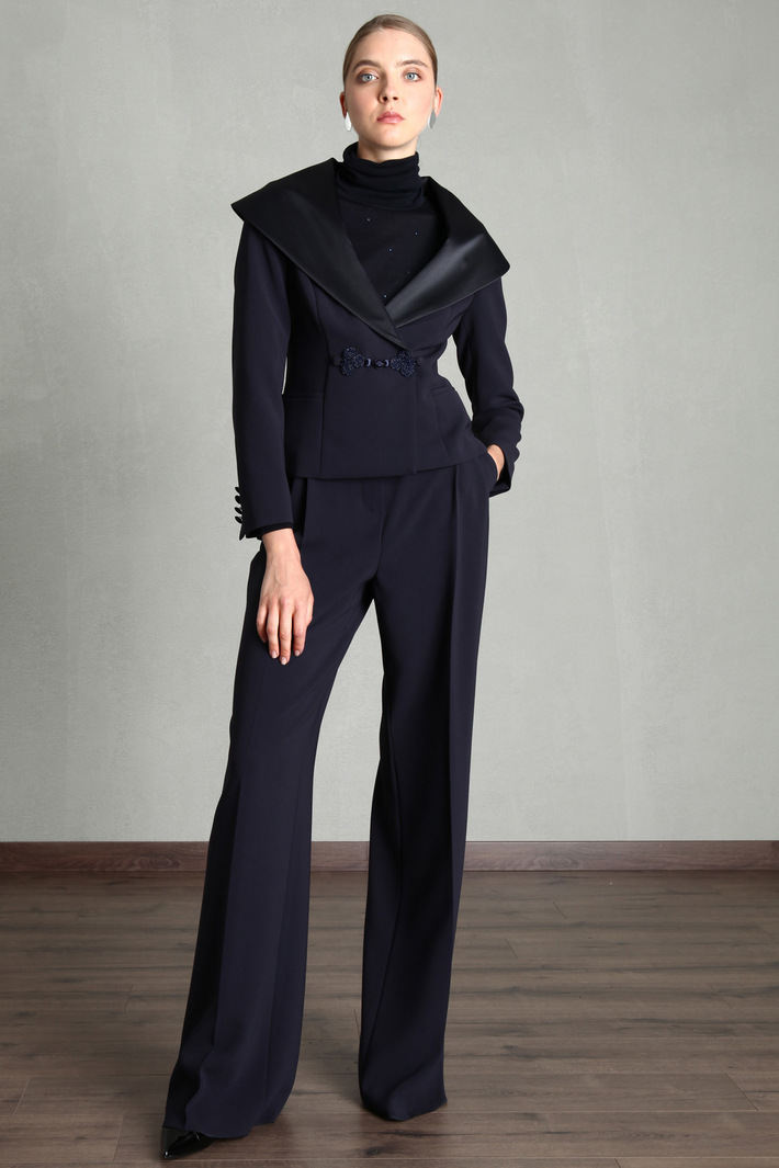 Cady and satin blazer Intrend