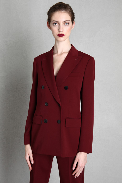 tibi red blazer