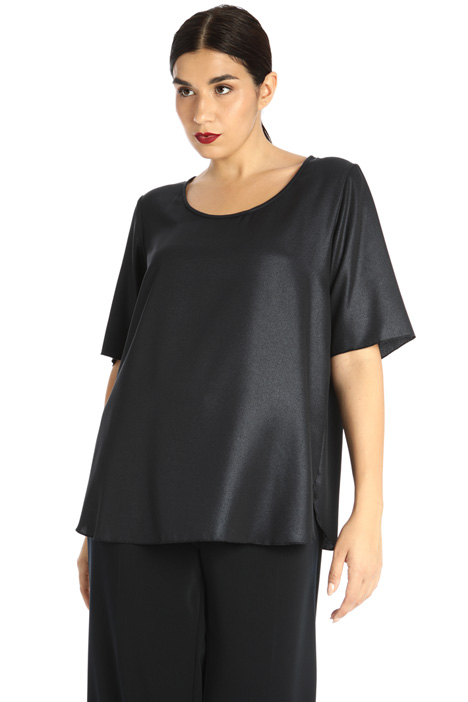 Laminated blouse Intrend