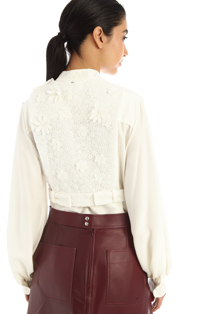 Gilet in pizzo Intrend