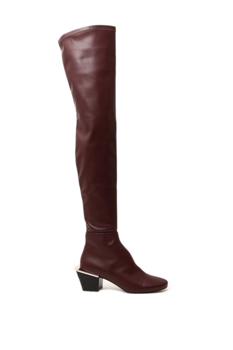 Nappa effect high boots Intrend