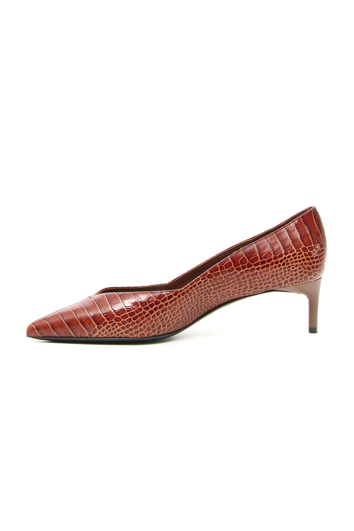 Croc-print décolleté Intrend