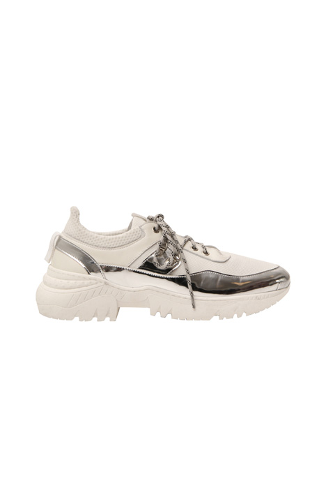 Sneakers con inserti in pelle Intrend