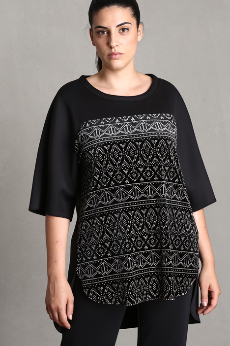 Compact jersey sweatshirt Intrend