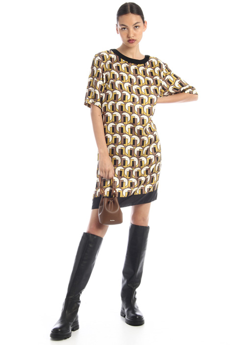 Silk twill dress Intrend