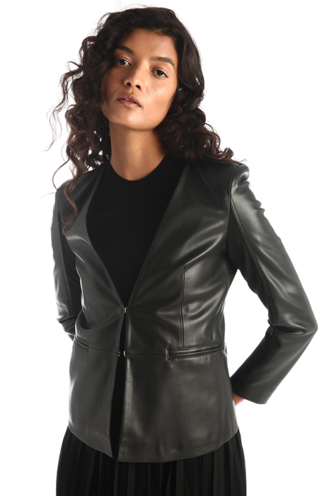 italian leather jacket for women