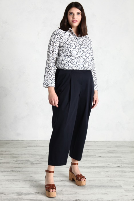Cotton satin trousers Intrend