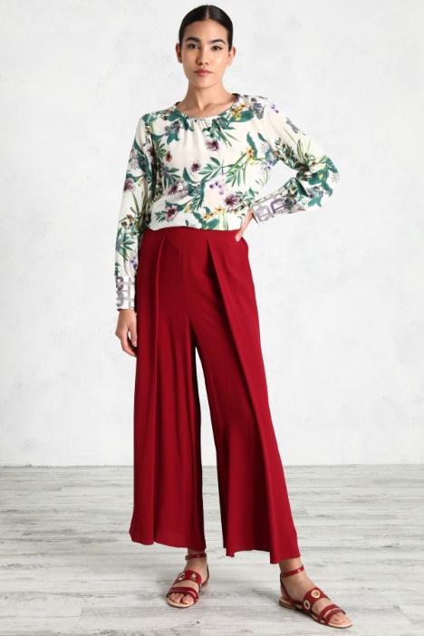 Pantaloni - Materiale: Seta - Intrend