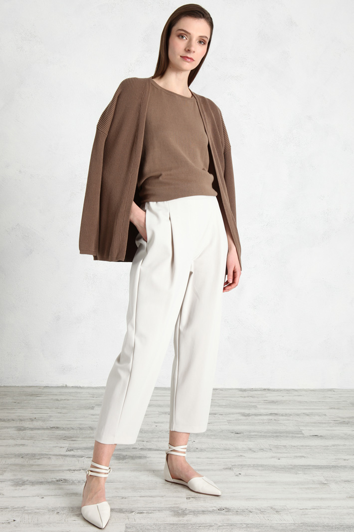 Pantaloni in jersey, ghiaccio - Intrend