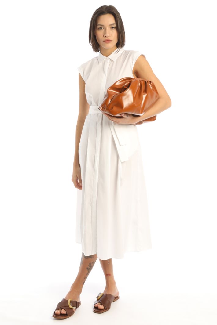 Faux leather clutch Intrend