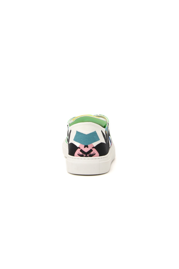 Printed canvas sneaker Intrend
