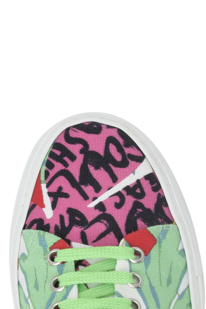 Printed canvas sneaker Intrend
