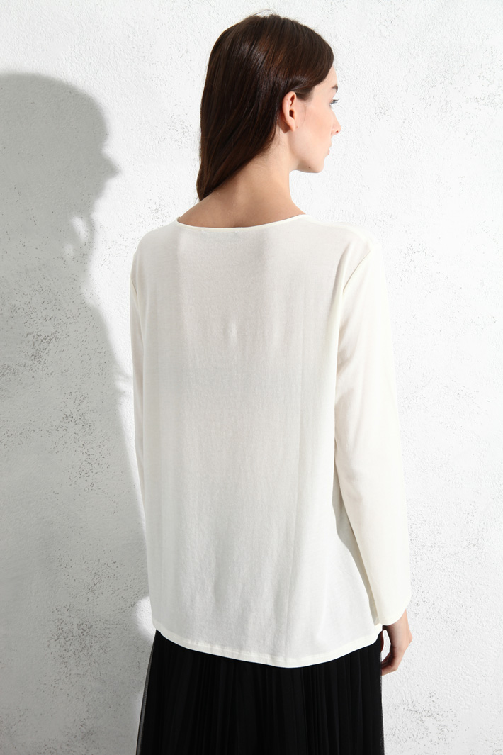 Embroidered top Intrend