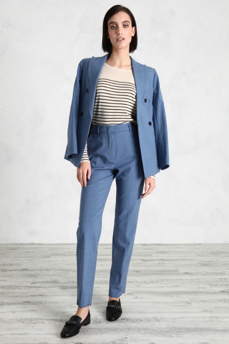 Pantaloni - Colore: Blu e azzurro - Intrend