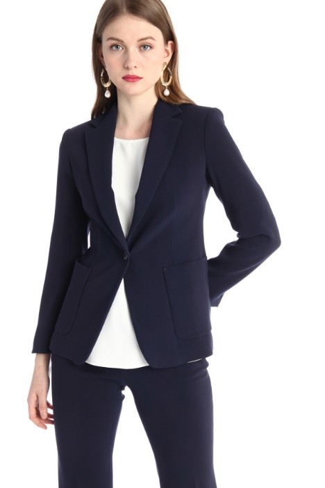 Blazer monopetto in cady Intrend